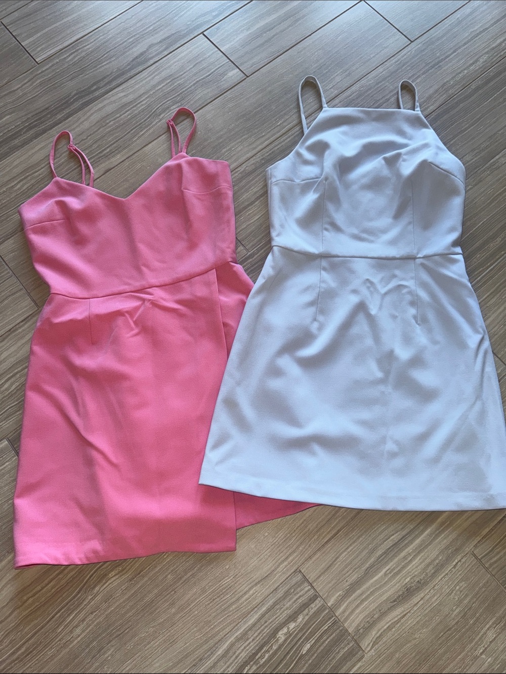 French Connection Whisper Dresses - lot of 2